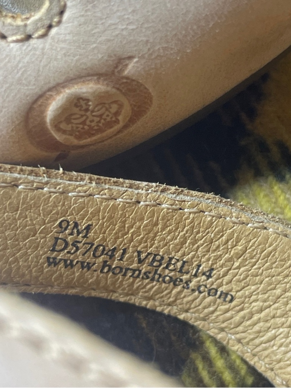 Børn Women's Beige Leather Block Heel Sandals - Comfort Strappy Design Sz 9 EUC - Picture 8 of 9